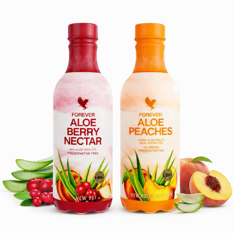 Aloe Vera Gel Cramberry + Pessego 2 LT - Natural e Concentrado